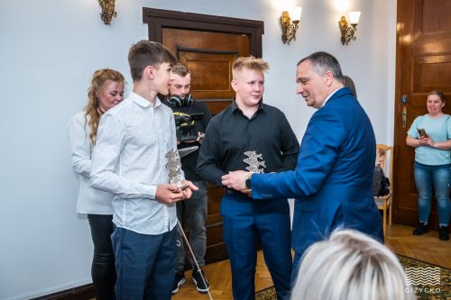 Nagrody Burmistrza w dziedzinie SPORTU_15 maja 2023 r. | gizycko.pl/ Fotografia Tomasz Karolski